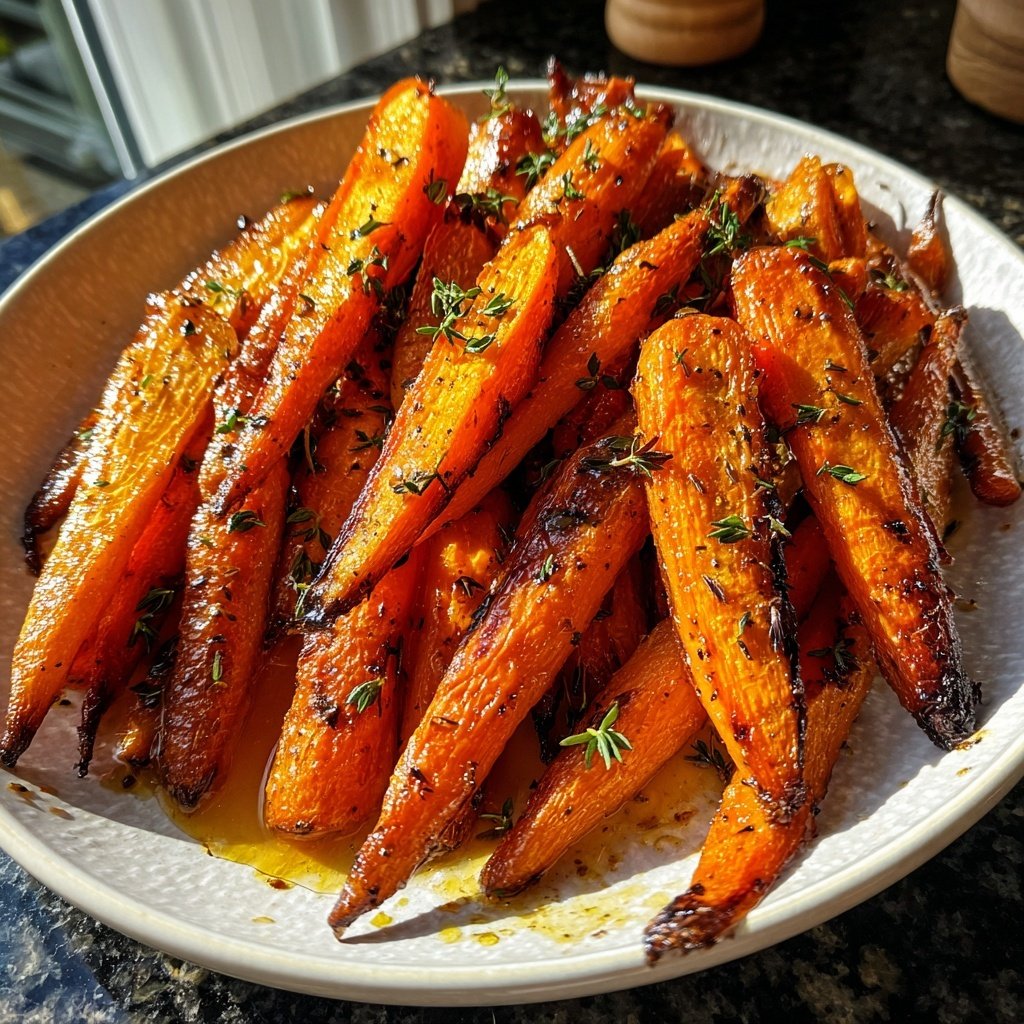 Roasted Carrots with Honey Glaze