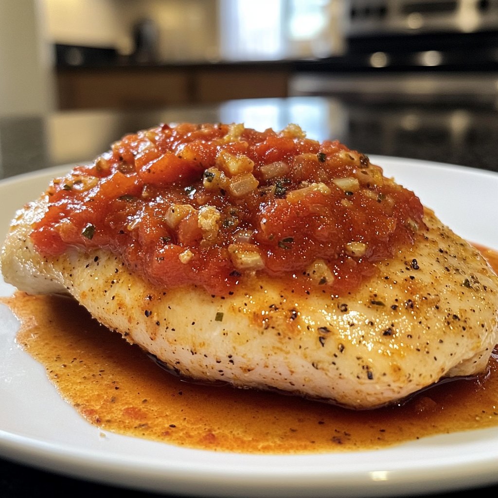 Chicken Breast with Tomato Sauce