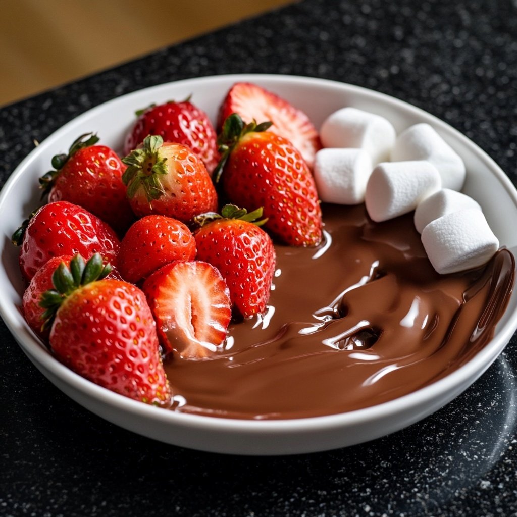 Chocolate Fondue Recipe Easy