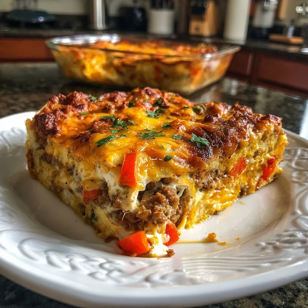 Ground Beef Enchilada Bake