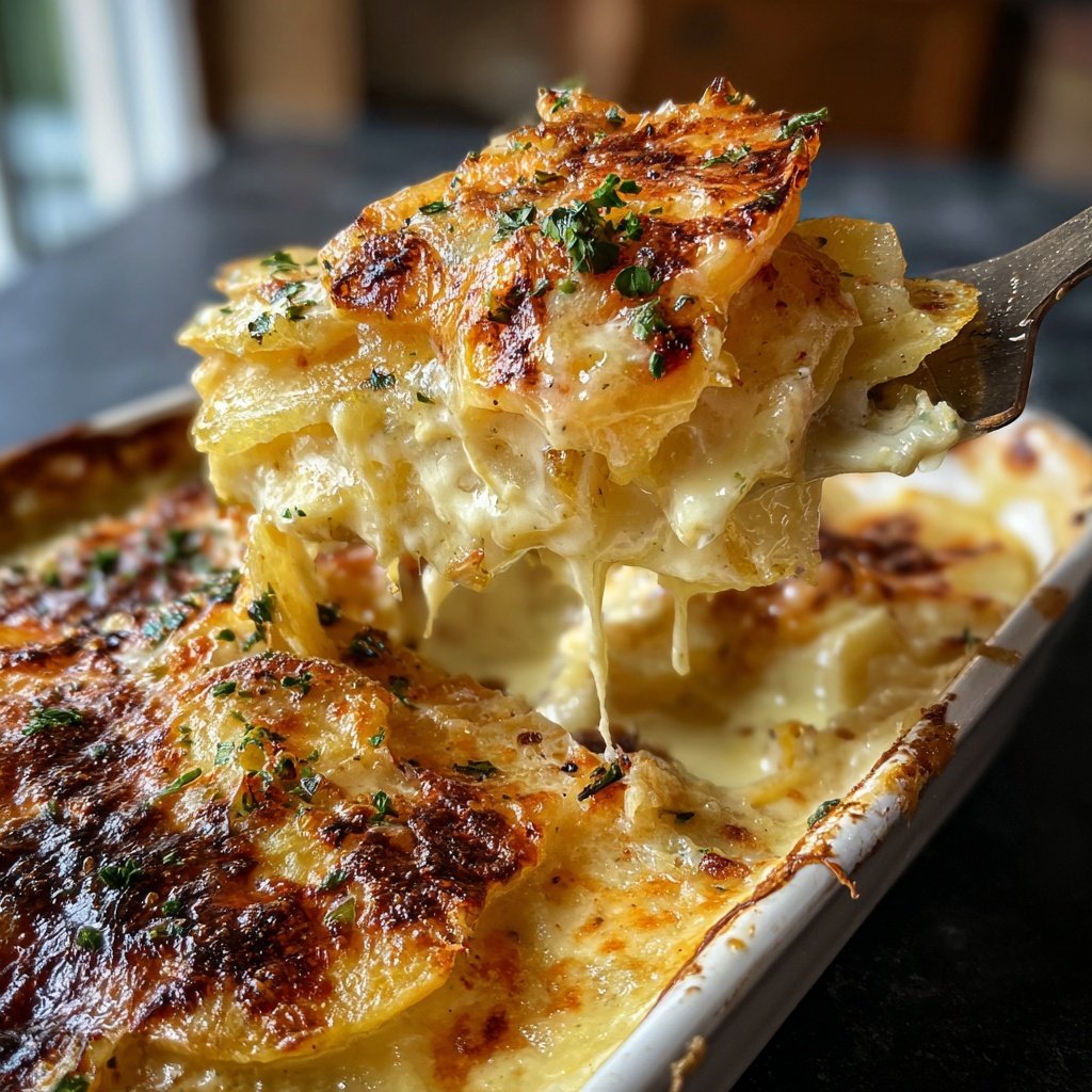 Sunday Creamy Potato Gratin