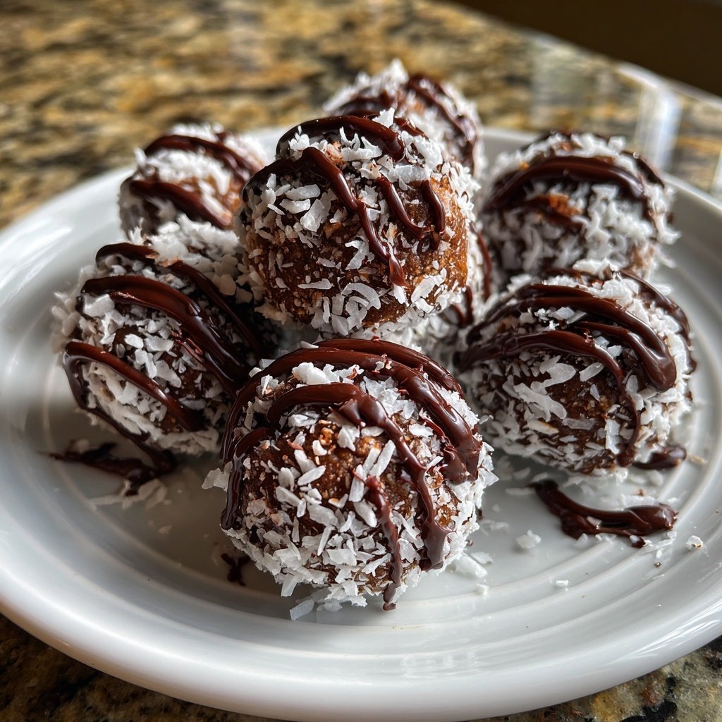 Chocolate Coconut Truffles