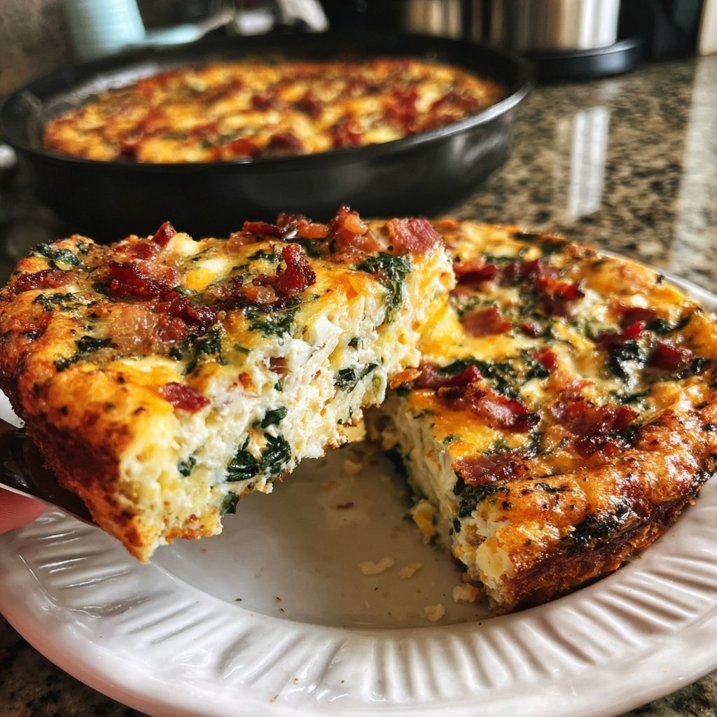Keto Breakfast Egg Bake