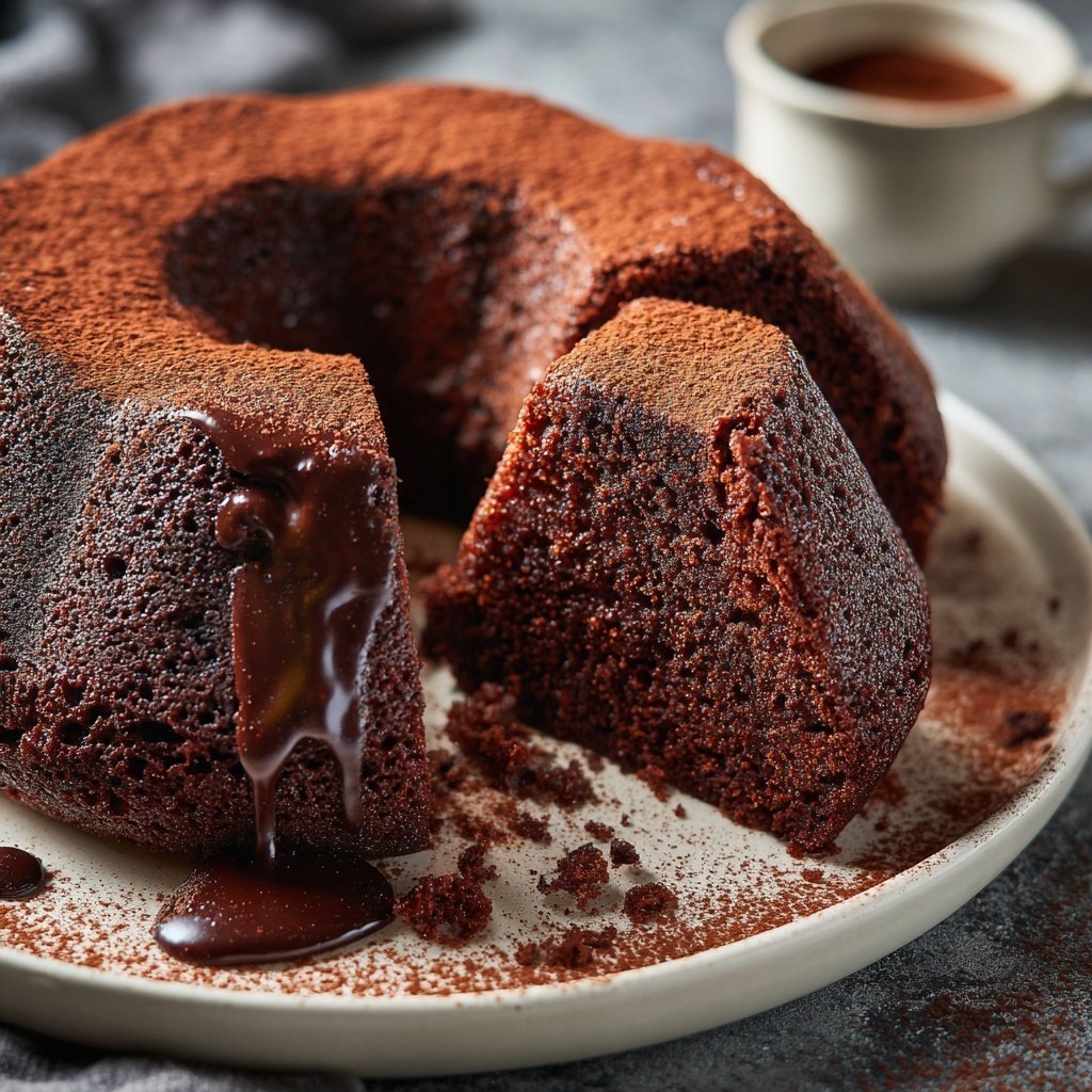 Moist Chocolate Cake With Cocoa Powder