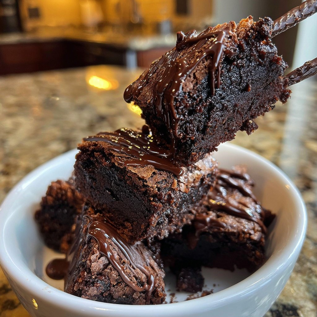 Super Bowl Brownie Skewers