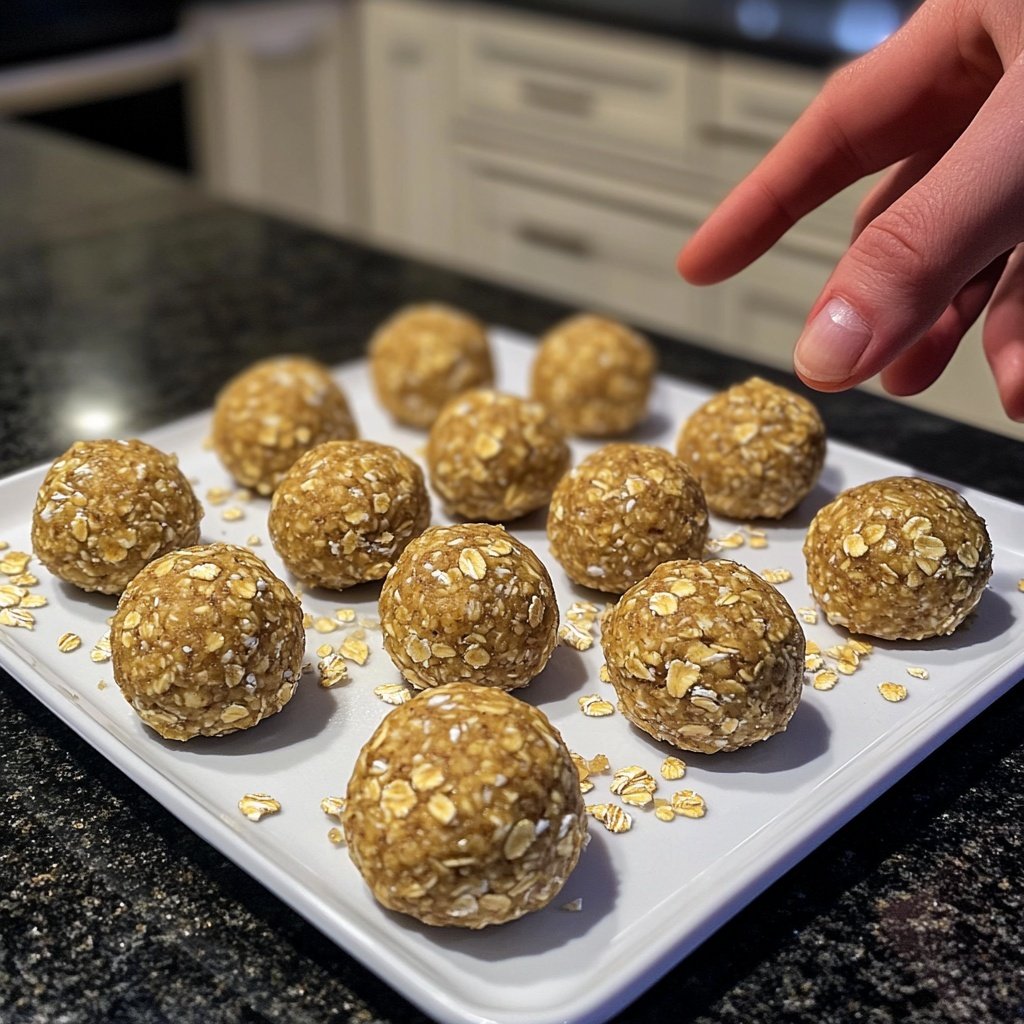 Protein Balls with Oats and Honey