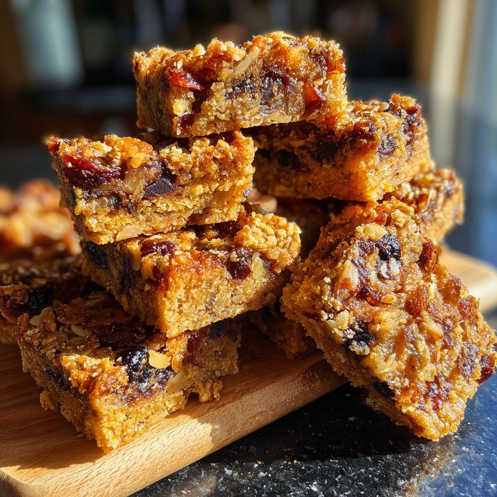Vanilla Almond Breakfast Bars