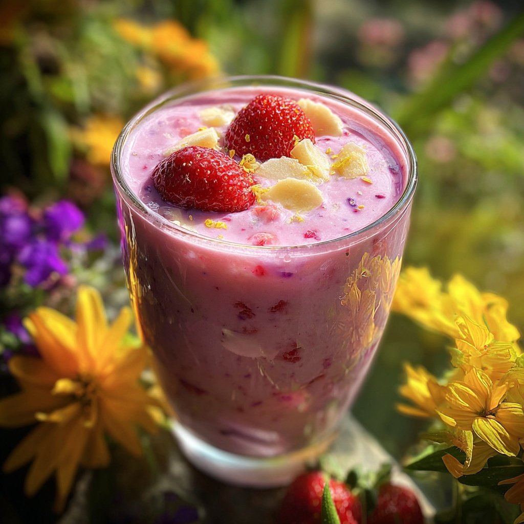 Berry Banana Breakfast Smoothie